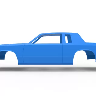 Shell of IMCA Stock car Version 2 Scale 1:25 - Model thumbnail 7