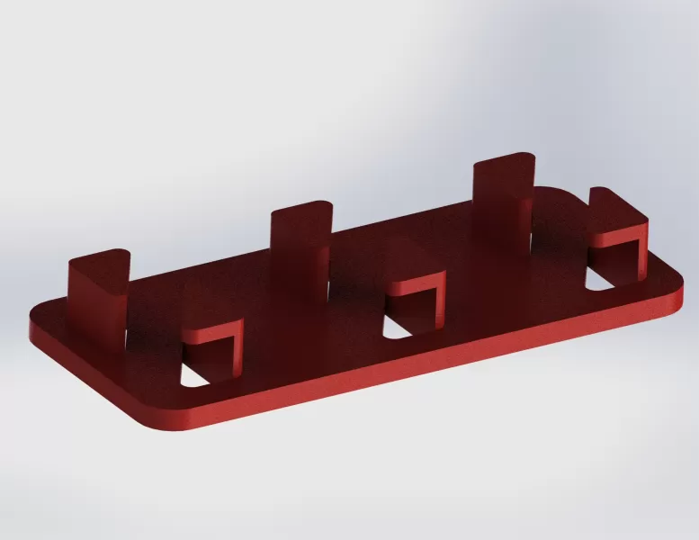 Free Cable Organizer Clip Clean Desk - Model preview 9