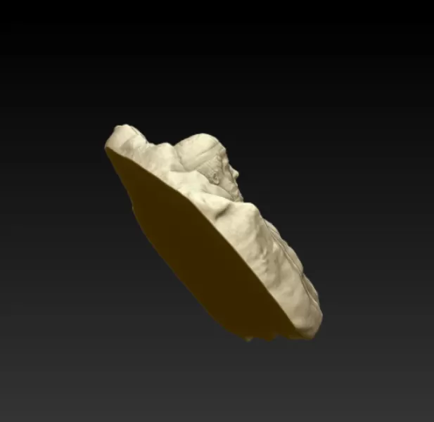 Relief of Fallen Warrior - Model preview 9