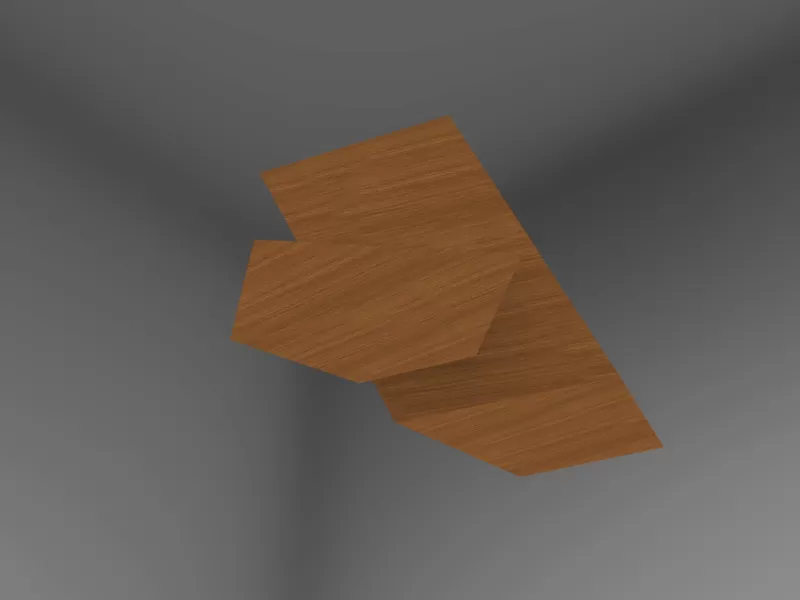 Intersection of Pyramid and Parallelepiped - Model preview 5