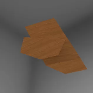Intersection of Pyramid and Parallelepiped - Model thumbnail 5