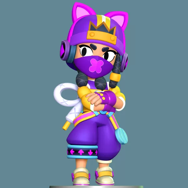 Mina - Brawl Stars - Model preview 1