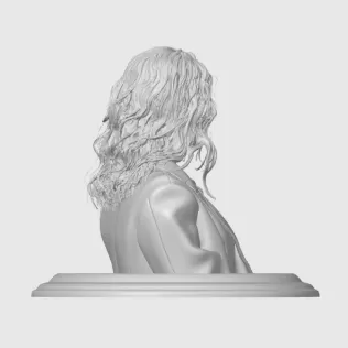 Elodie Fontan 3D Bust Print - Model thumbnail 8