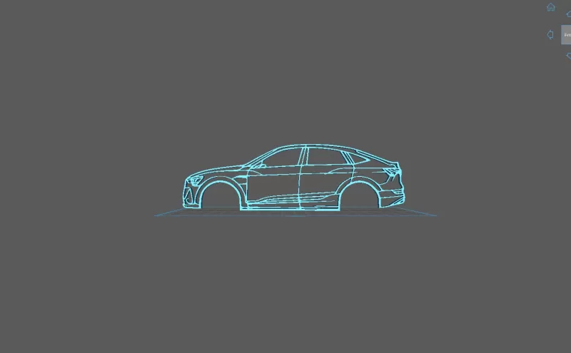 Audi - E-Tron S Sportback 2022 - Model preview 1