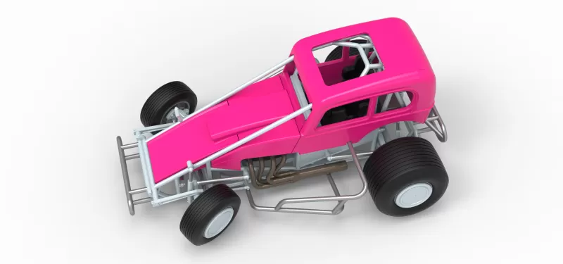 Super rod Version 1 while turning Scale 1:25 - Model preview 4