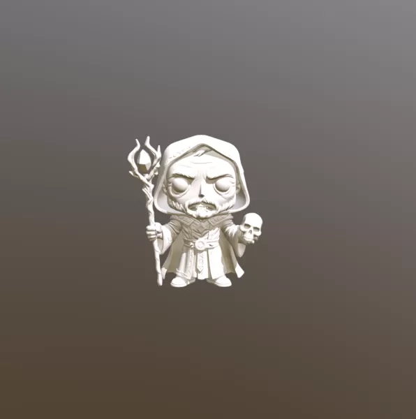 Necromancer's Gaze - Model preview 1