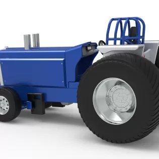 Pro Stock Pulling Tractor Version 5 Scale 1:25 - Model thumbnail 10