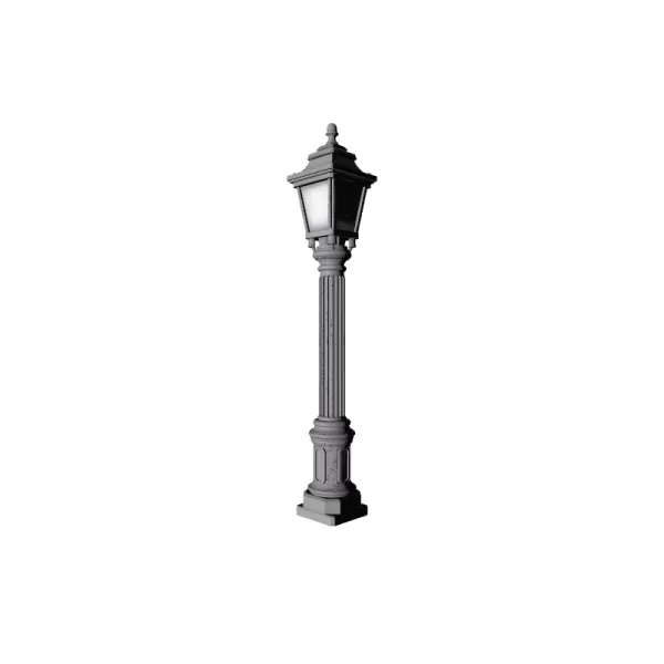Street Light Pole 3D Model - Model preview 5