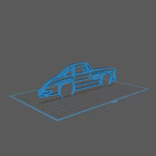 Mercedes - 300 SL Wall Art - Model thumbnail 1