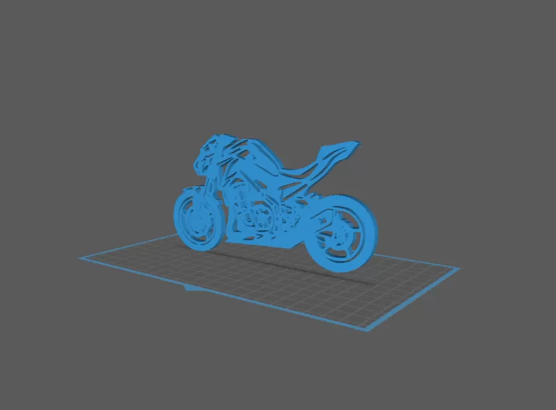 Kawasaki - Z900 Wall Art - Model preview 2