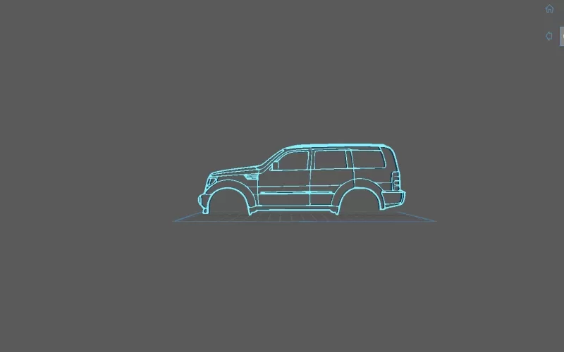 Dodge - Nitro Wall Art - Model preview 1