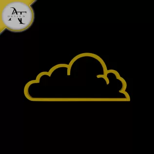 Simple Cloud Symbol - 2D Art