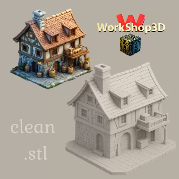 Medieval Home Rpg miniature Fantasy - Model preview 3