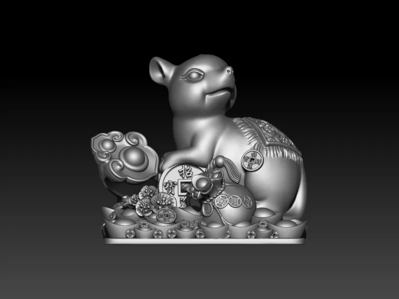 Zodiac Rat - Model preview 1