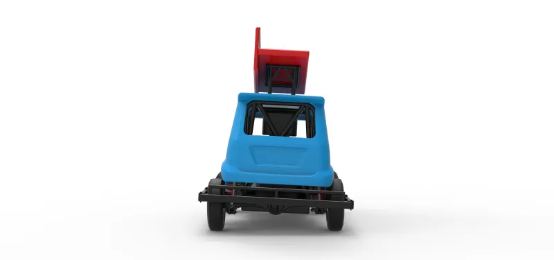 New Zealand Ministock car while turning Version 3 Scale 1:25 - Model preview 16
