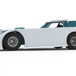 Wedge Dirt Late model Scale 1:25 - Model thumbnail 2