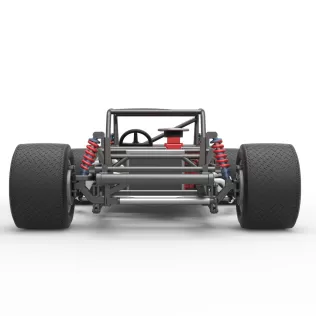 Vintage Asphalt Modified stock car Base V5 Scale 1:25 - Model thumbnail 7