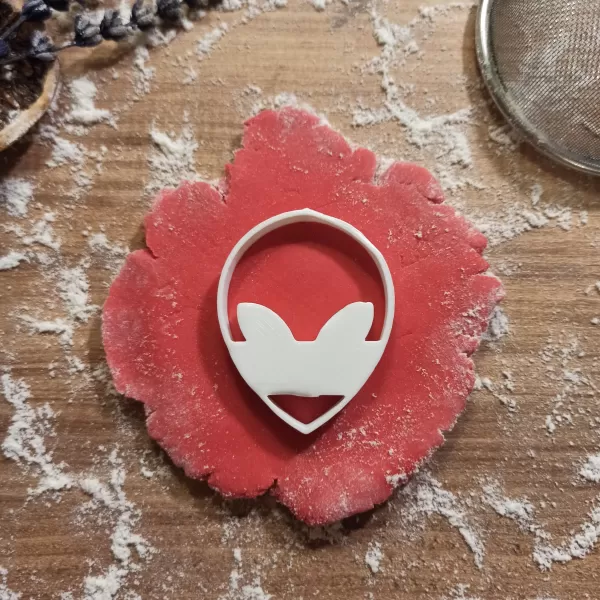 Alien Cookie & Clay Cutter, Gift for Space Lovers, Space Themed - Model preview 2