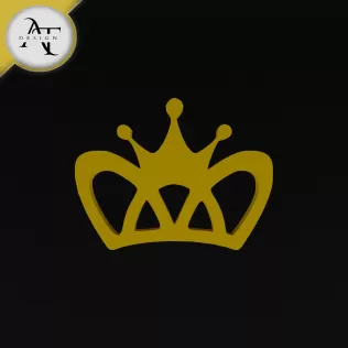 Simple Crown Symbol - 2D Art