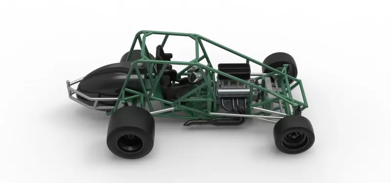 Pavement Silver Crown Car Base Scale 1:25 - Model preview 23