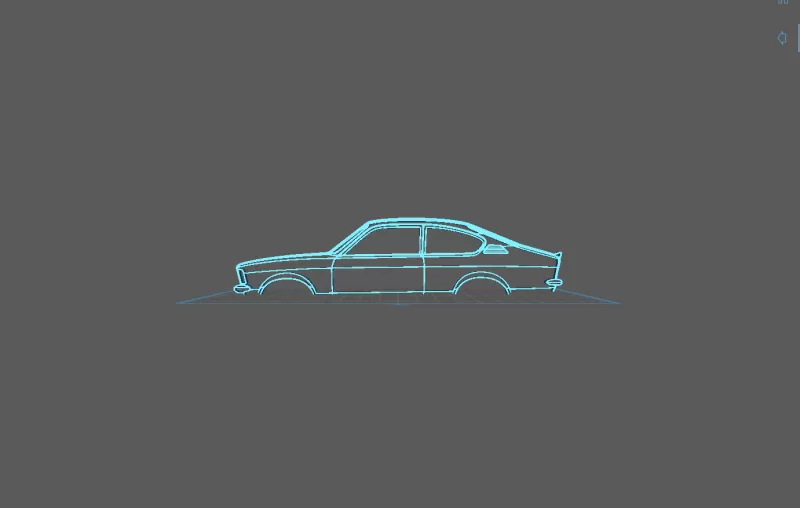 Opel - Kadett Wall Art - Model preview 2