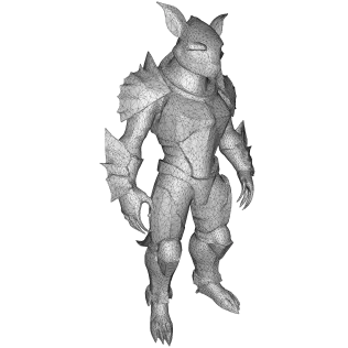 Golden Beast Guardians – Gilded Horned Character Pack (10 Models - Model thumbnail 7