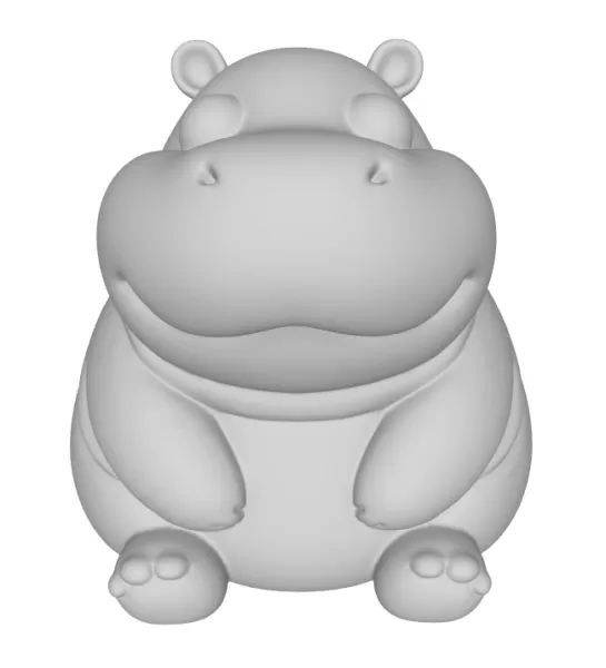 Hippo - Model preview 1
