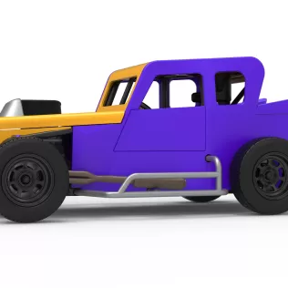 Dwarf car Version 2 Scale 1:25 - Model thumbnail 2