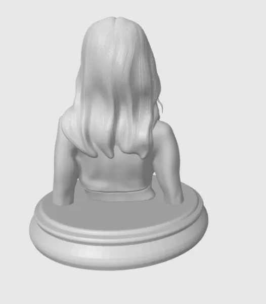 Salma Hayek 3D Bust Print - Model preview 5