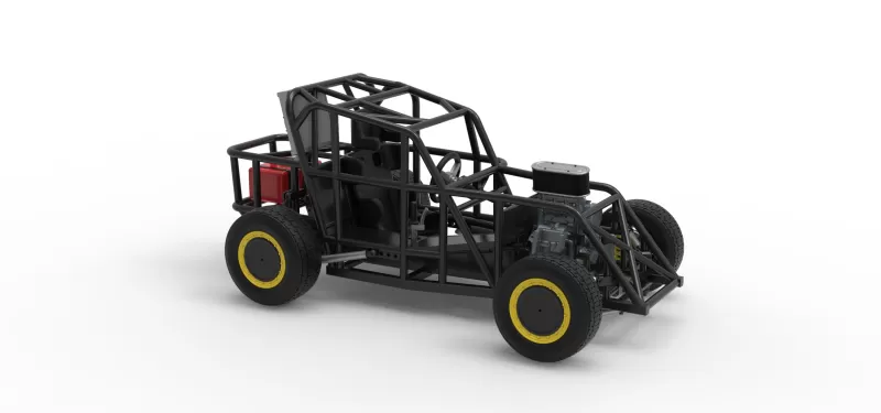 Mod Lite Race car Base Version 2 Scale 1:25 - Model preview 24