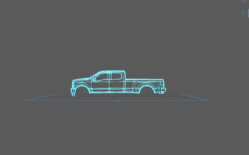 Ford - F 350 Super Duty 2017 Wall Art - Model preview 1