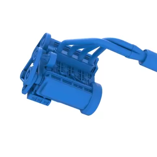 Engine of New Zealand Minisprint Scale 1:25 - Model thumbnail 3