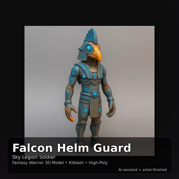 Fantasy Creature Kitbash Collection (High-Poly Character Pack) - Model preview 20