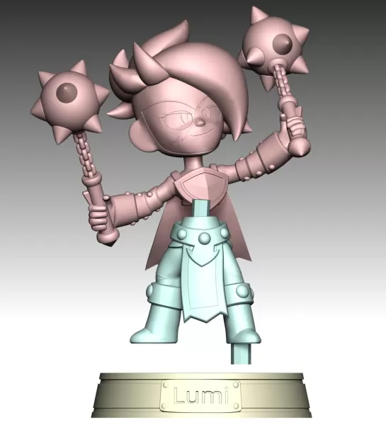 Lumi - Brawl Stars - Model preview 10