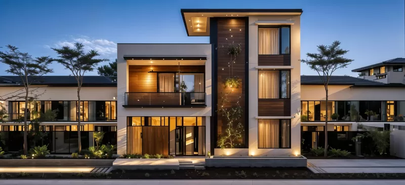 RESIDENTIAL 3D EXTERIOR FACADE - Model preview 4