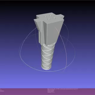 Asgardian Handle Stormbreaker Assembly - Model thumbnail 2