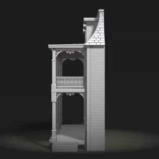 Greenfield General Store Facade - Model thumbnail 7