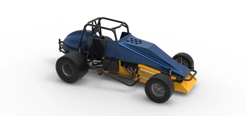 Vintage Pavement Silver Crown Car Scale 1:25 - Model preview 24