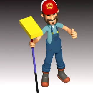 Farmer Al Fan Art - Model thumbnail 8