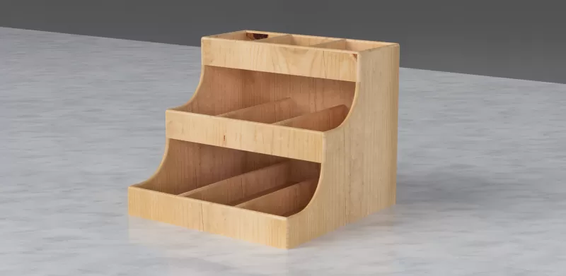 Kitchen Organizer Cabinet - For Cutlery, Spices, Snacks, Ziplock - Model preview 2