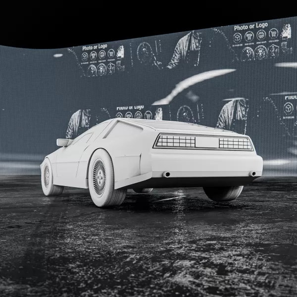 DMC DeLorean #RoZ - Model preview 4