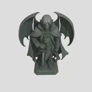 Vampire Statue - Model thumbnail 2