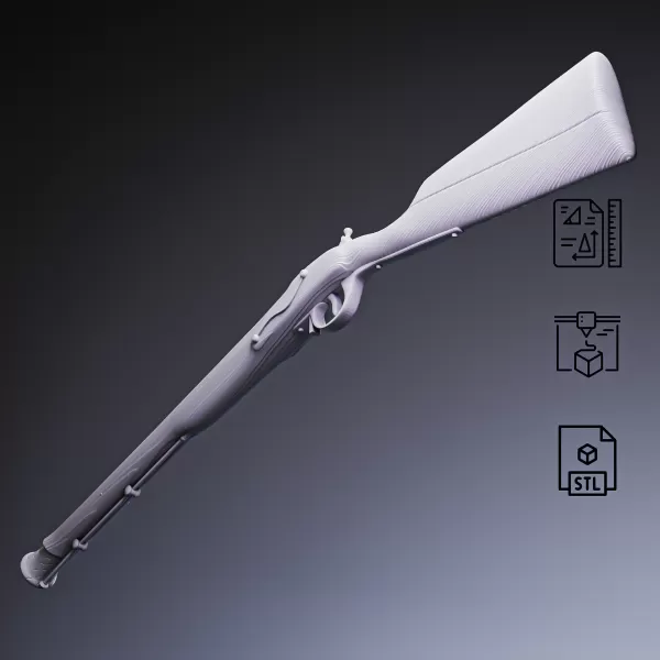 Flintlock Blunderbuss #RoZ - Model preview 3