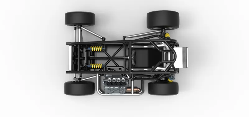 Three Quarter Midget Base Scale 1:25 - Model preview 11