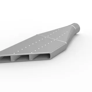 NASCAR Boom Tube Exhaust Scale 1:25 - Model thumbnail 2