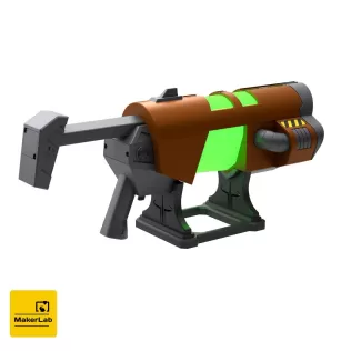 Railgun - Quake III Arena - Printable 3d model - STL files - Model thumbnail 4