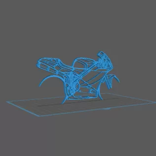 Ducati - 996 Wall Art - Model thumbnail 1