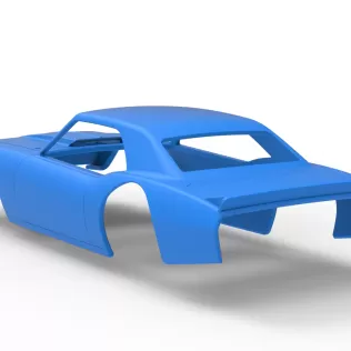 Shell of Vintage Asphalt Modified stock car V10 Scale 1:25 - Model thumbnail 11
