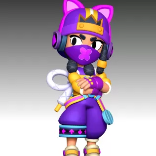 Mina - Brawl Stars - Model thumbnail 8