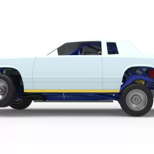 IMCA Stock car while turning Version 2 Scale 1:25 - Model thumbnail 9